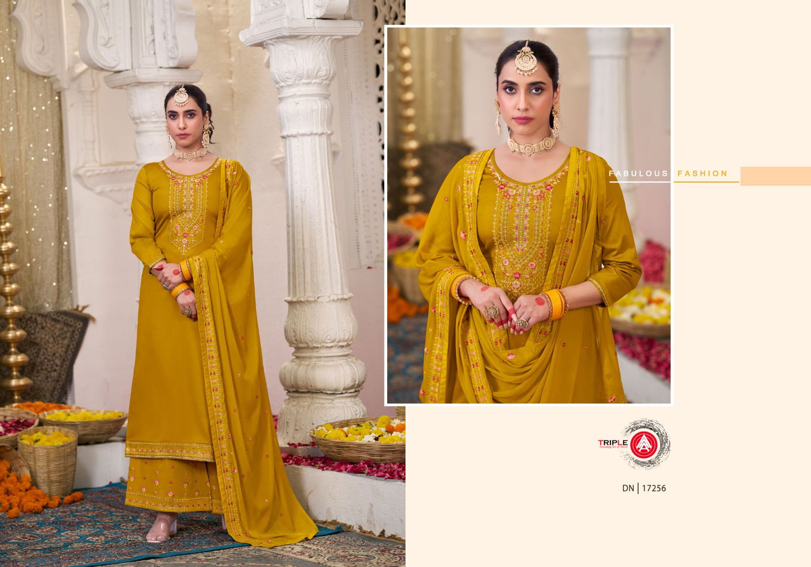 Laadu By Triple Aaa Jam Cotton Designer Salwar Kameez Wholesale In India